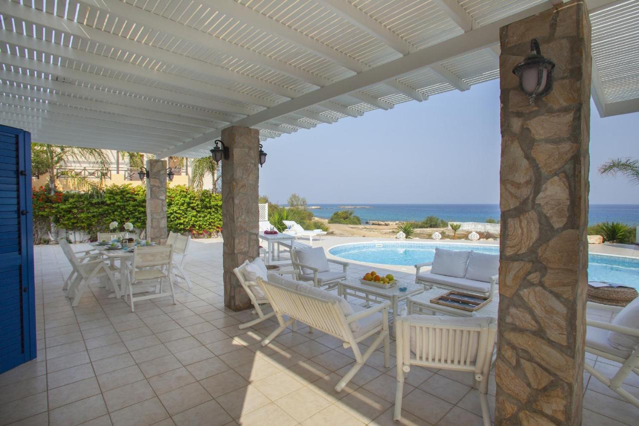 Mimoza Seafront Villa بروتاراس المظهر الخارجي الصورة