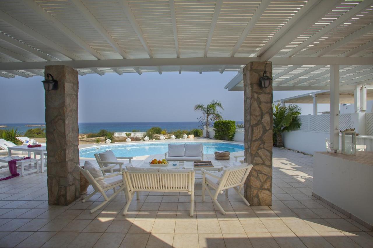Mimoza Seafront Villa بروتاراس المظهر الخارجي الصورة