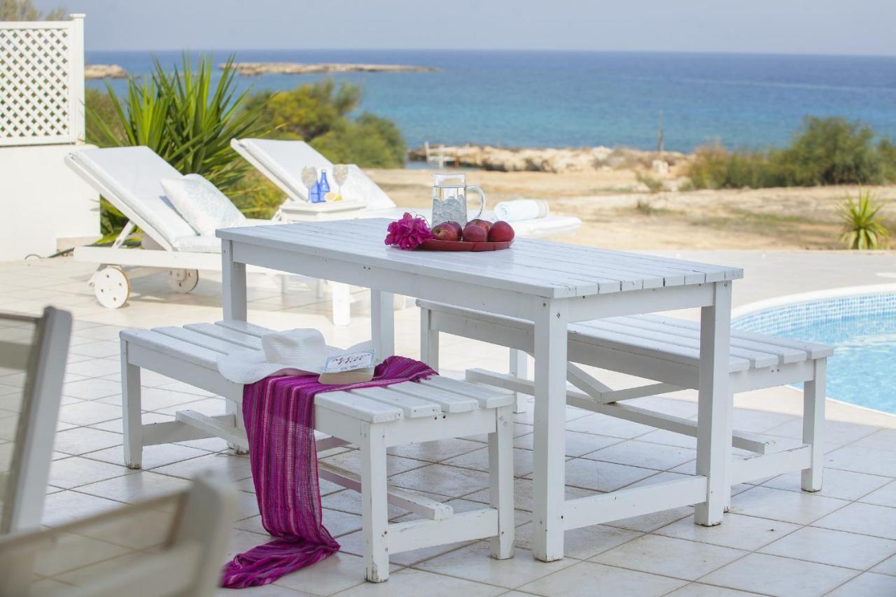 Mimoza Seafront Villa بروتاراس المظهر الخارجي الصورة